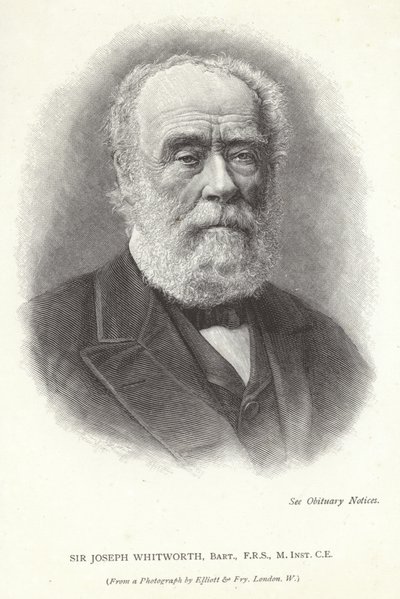 Joseph Whitworth by English Photographer